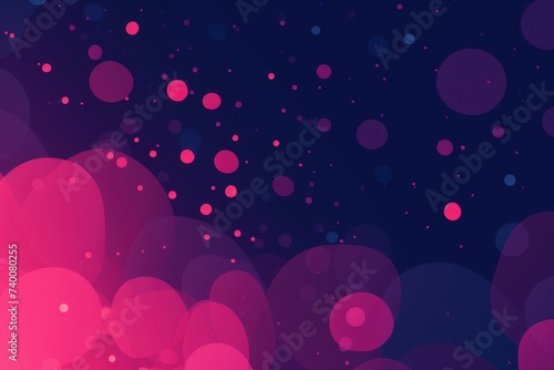 An abstract Magenta background with several Magenta dots