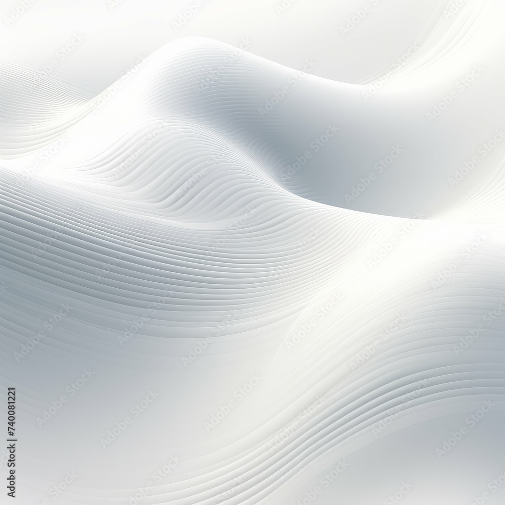 Soft white abstract background with a smooth wavy texture, ideal for clean design themes. Soft white abstract background with a smooth wavy texture, ideal for clean design themes.