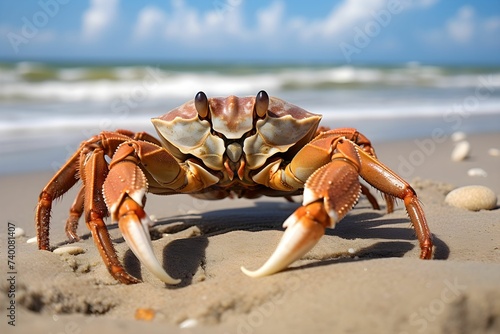 crab on the beach © Atchara