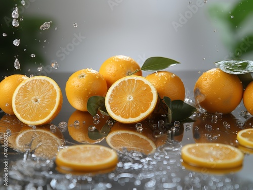 natural citrus juice Generative AI