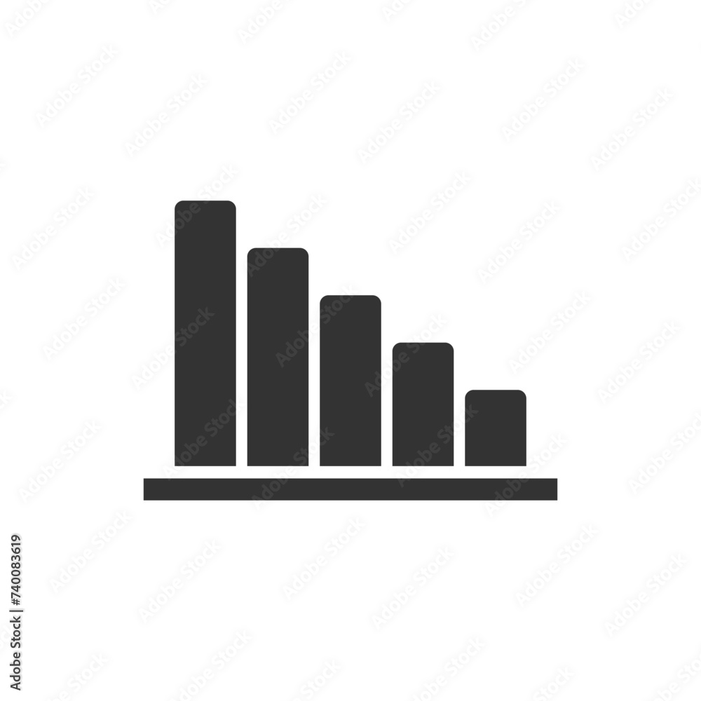Crash Chart Icon Crash Chart Icon