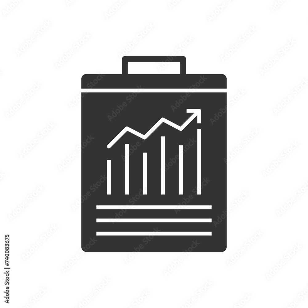 Clipboard Business Report Icon Sign Symbol Clipboard Business Report Icon Sign Symbol