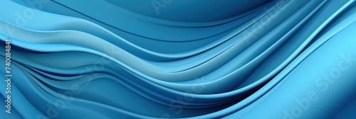 Azure organic lines as abstract wallpaper background design