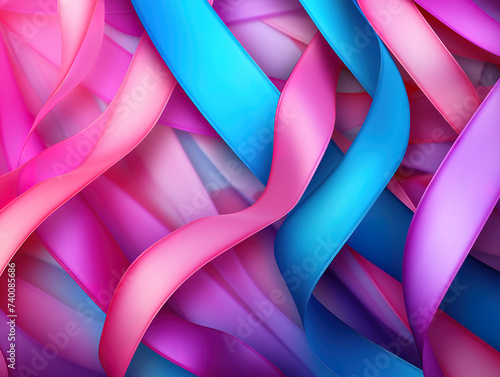 Realistic world cancer day background