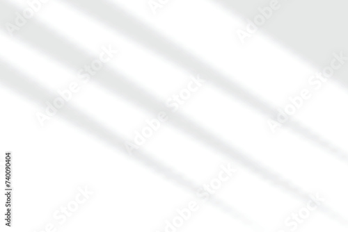 Shadow curtain. Light from window isolated on transparent background. Overlay effect. Jalousie shade. Shadows reflected on the wall. Reflect sunlight from curtains for design mockup. Reflecting lights