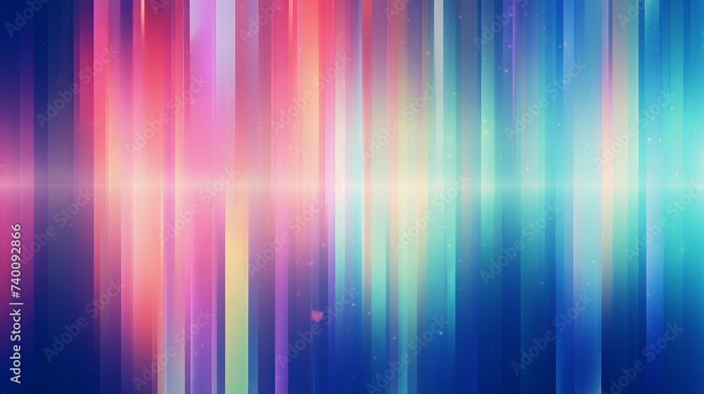 Vintage Color Holographic Abstract Multicolored Backgound Photo Overlay, Screen Mode for Vintage Retro Looking, Rainbow Light Leaks Prism Colors, Trend Design Creative Defocused Effect, Blurred Glow