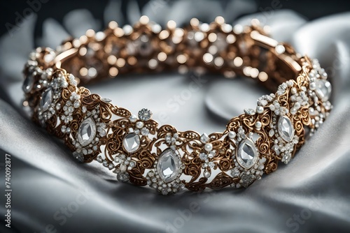 bracelet with diamonds