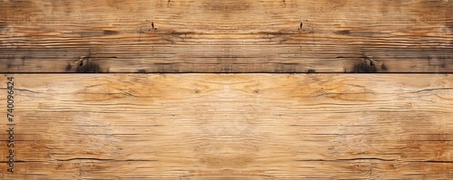 old brown rustic light bright wooden maple texture. wood background panorama banner long  Generative AI