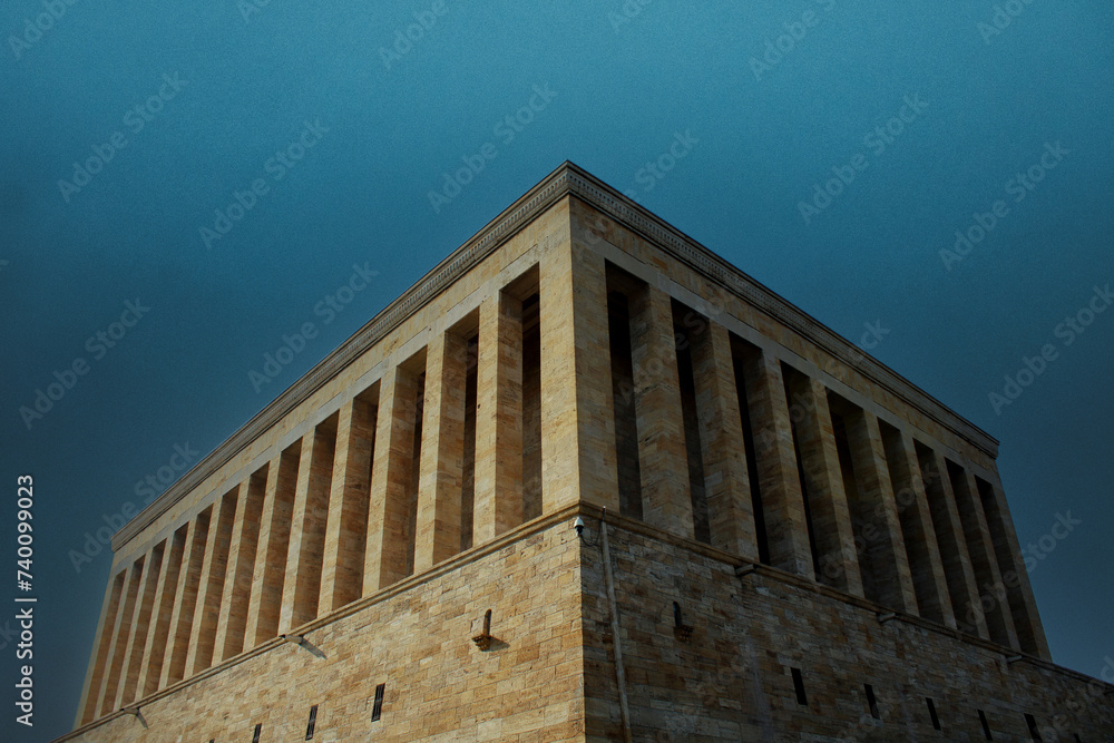 Anitkabir is the mausoleum of the founder of Turkish Republic, Mustafa Kemal Ataturk. Anitkabir is the mausoleum of the founder of Turkish Republic, Mustafa Kemal Ataturk.