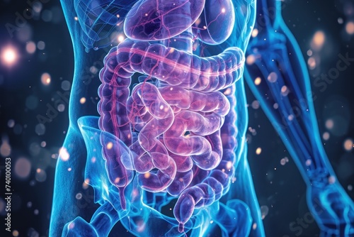 Human Digestive System Anatomy photo