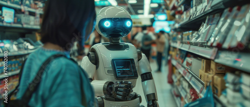 Customers Ignore Sales Associate for Charismatic Robot Spokesperson