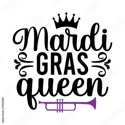 Mardi Gras Queen SVG Designs