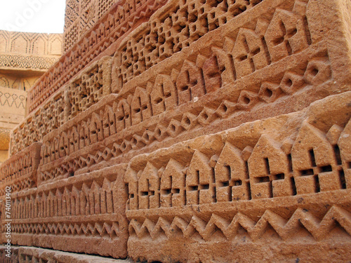 Chaukundi Tombs Karachi Pakistan. photo