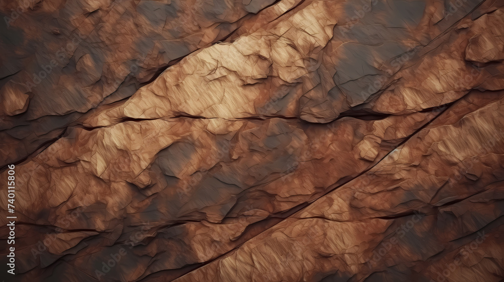 Fototapeta premium Rock texture background, close-up of natural surface