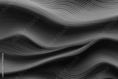 Gray organic lines as abstract wallpaper background design