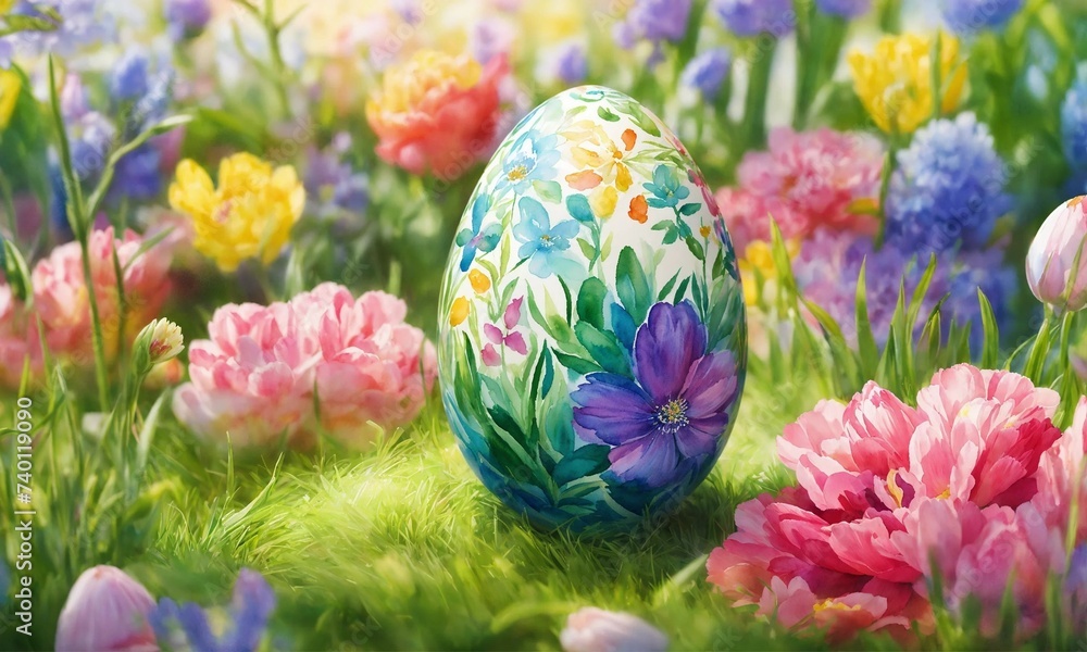 Happy Easter background template with beautiful eggs, happy easter day Happy Easter background template with beautiful eggs, happy easter day