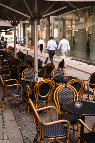 Photography Street Cafe in Vienna