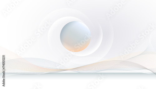 A minimalistic abstract background, geometric shapes with ample white space. Colorful halftone gradients, Cool gradients. Future geometric patterns. Vector Eps10