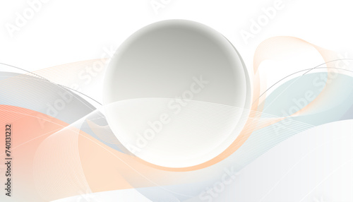 A minimalistic abstract background, geometric shapes with ample white space. Colorful halftone gradients, Cool gradients. Future geometric patterns. Vector Eps10