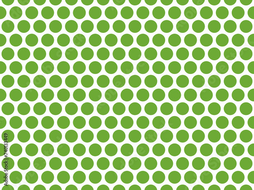 Green poke dot background with white wallpaper . High quality illustration
