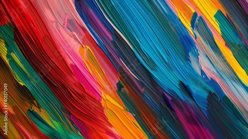 Abstract background from multi-colored pencils