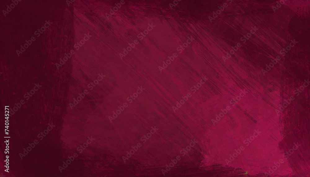 Obraz premium Dark pink abstract grunge texture background with copy space for text or image