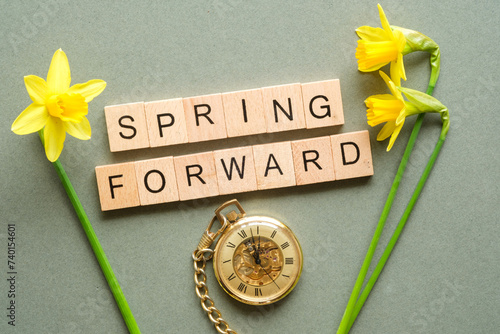 Spring Forward with pocket watch