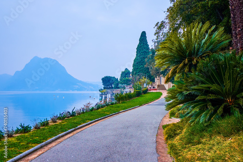 Park Villa Heleneum on Lake Lugano, Lugano, Switzerland photo