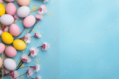 Easter Eggs Banner