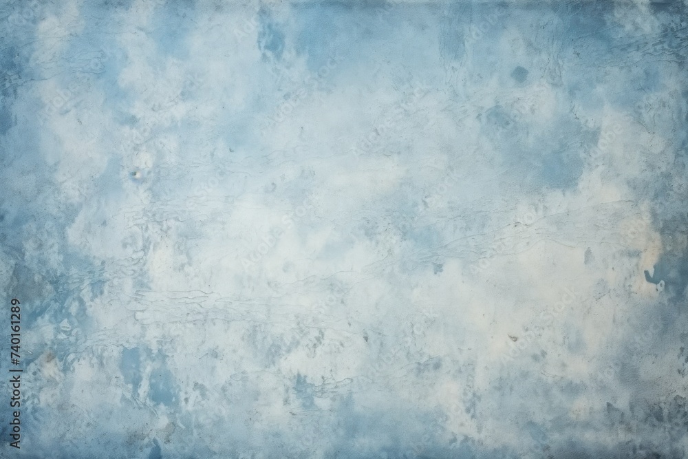 A serene painting of a blue sky with fluffy clouds. Perfect for adding a peaceful touch to any project