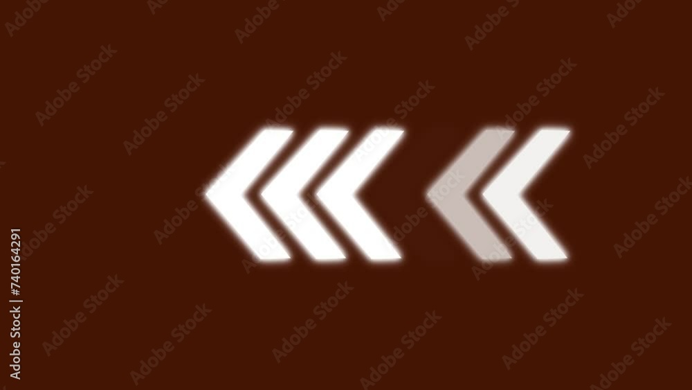 Abstract glowing arrow loading animation background 4k. Abstract glowing arrow loading animation background 4k.