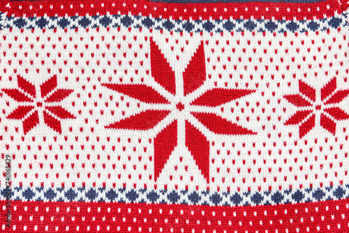 Texture of stylish knitted ...