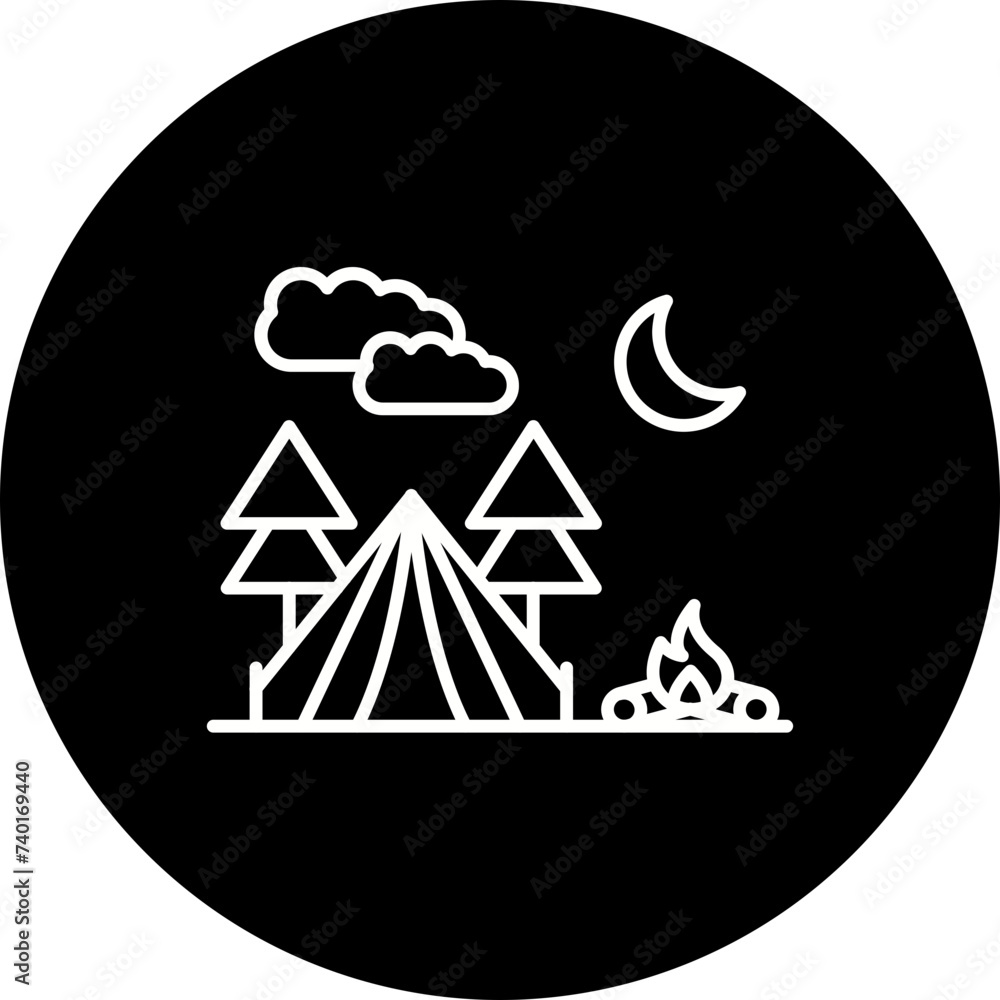 Camping Icon Camping Icon