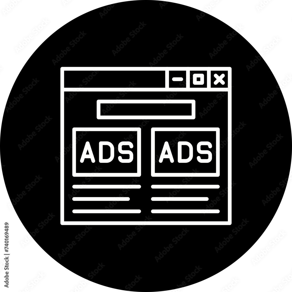 Advertising Icon Advertising Icon