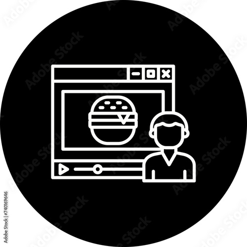 Food blogger Icon