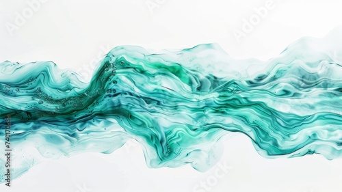 Sea water texture, abstract watercolor background, vector illustration 