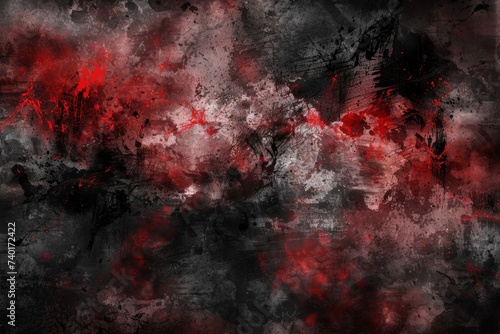 red and black grunge background 