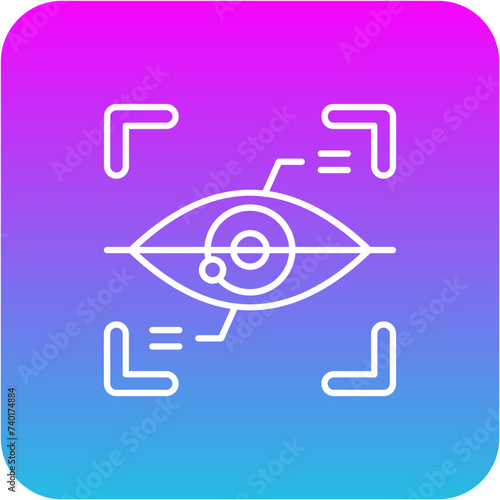 Eye scanner Icon