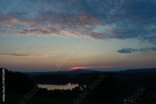 Abend am Wallersee photo