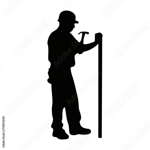 Construction Workers Silhouette