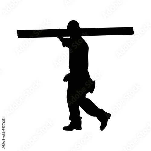 Construction Workers Silhouette