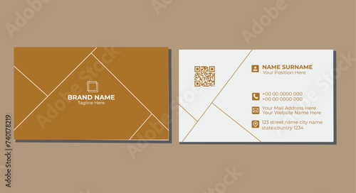 Business card design template, Clean professional business card template, visiting card, business card template.