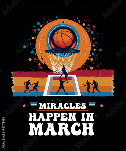 March Madness Custom T-Shirts Design