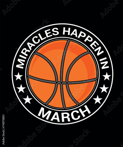 March Madness Custom T-Shirts Design