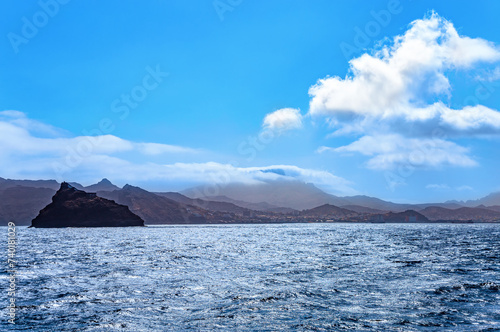 Island Djeu near Island Santo Vicente, Cape Verde, Cabo Verde, Africa.