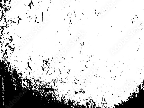 Wallpaper Mural Rustic grunge texture with grain and stains. Abstract noise background. PNG graphic illustration with transparent background. Torontodigital.ca