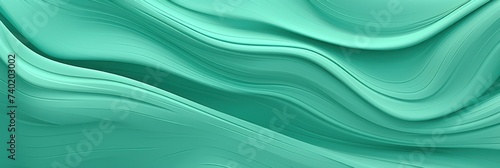 Mint organic lines as abstract wallpaper background design