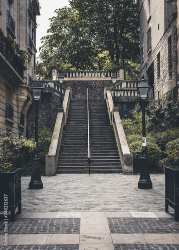 Stairs up in Paris