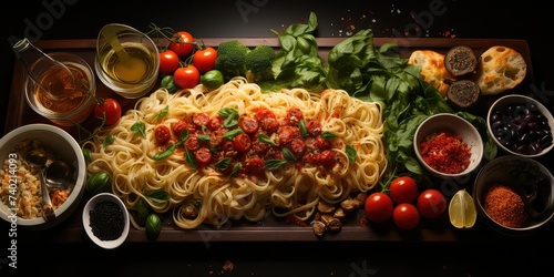 A Visual Journey Through Authentic Flavors, Capturing the Essence of Traditional Italian Cuisine in Every Dish. 