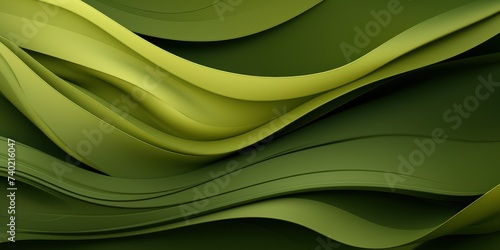 Olive organic lines as abstract wallpaper background design